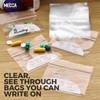 Pill Pouch Bags - (Pack of 100) 3" x 2.75"