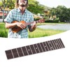 Ukulele Fretboard Rosewood Fingerboard 23in 17 Frets Replacement for Musical
