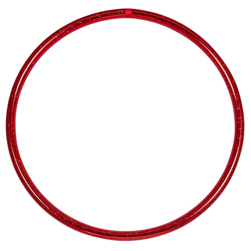 Mini Hula Hoop, Star Colours, Diameter 50 cm, Red