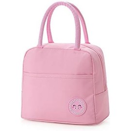 Lunch Bag Bolsa de Almuerzo FFlion Bolsa Térmica Almuerzo Refrigeración AislamientoBolsa (Rosa(Pink))