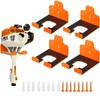 JNIHEEP Garage Organizer Trimmer Rack, Garden Power Tool Hanger Weed