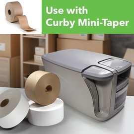 IPG Curby Water Activated Tape, 2.83" x 100M Refill Roll