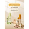 Bottle Brush Set-6 in 1,Portable Silicone Bottle Brush,Silicone Baby Bottle