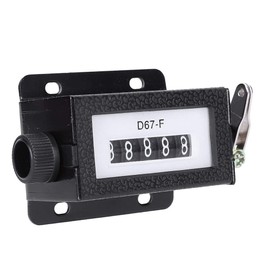 5 Digit Al Counter Al Counter,Bale Counter for Baler,Counters Counters,Playmats & Gameplay Accessories Knob Resettable Manual Hand Pull Tally Counter Black with Spring