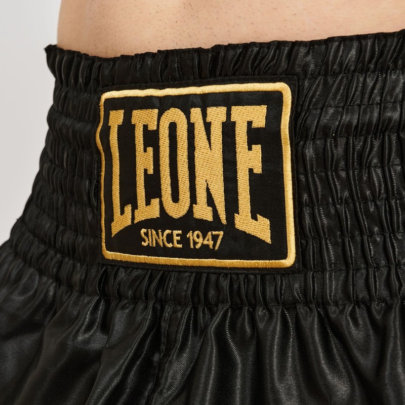 LEONE 1947 Pantaloncino Kick Basic 2 SHORTS-AB970, Black, XL