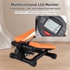 Lixada Stair Stepper for Exercises, Mini Stepper with Resistance Band