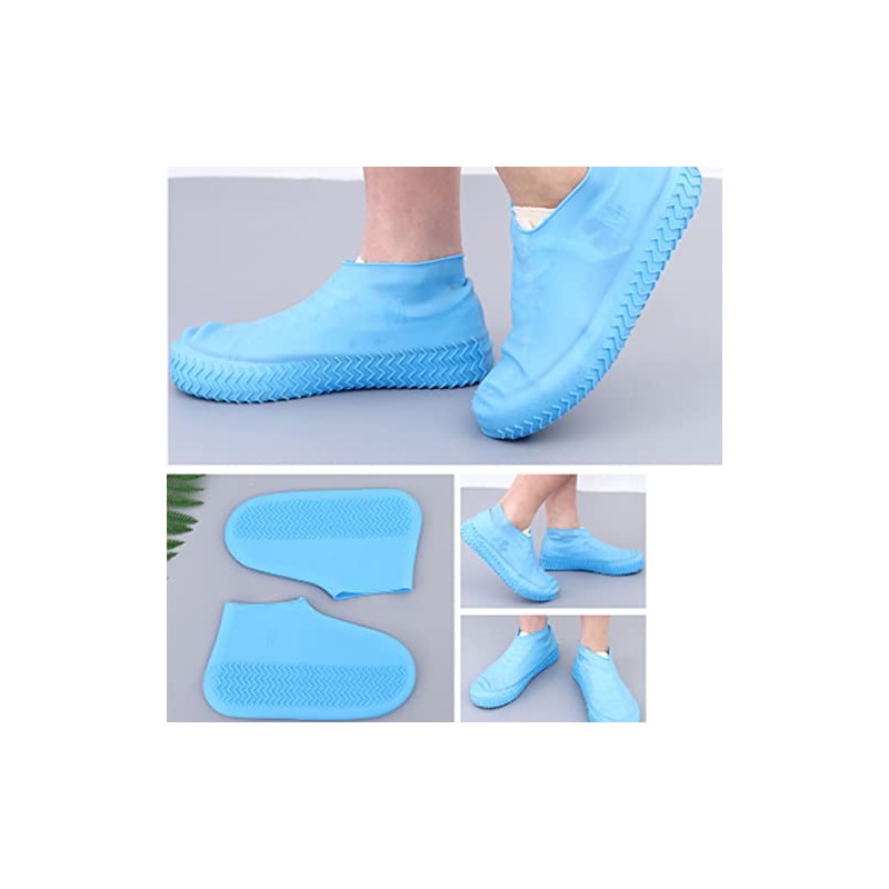 GOTOTOP Cubierta Impermeable de Silicona para Zapatos, Cubiertas Antideslizantes para