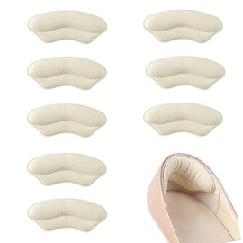 YFFSFDC Heel Pad, Anti-Slip, Anti-Slip, Size Adjustable, Leather Shoes, Sneakers, Prevents Scrubbing, Heels, Heel Repair, Patches, Shoe Repair Material, Leather Shoes, Sneakers, Easy to Put On and