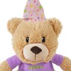 Rosewood Chubblez Bonnie Birthday Bear Plush Dog Toy, Gift for
