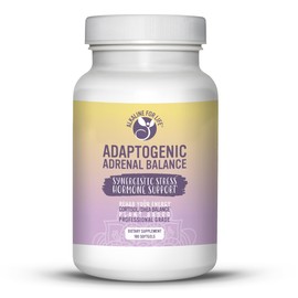 Alkaline for Life Adaptogenic Adrenal Balance - Including apadptogens: Rhodiola, Relora, Perilla, Phosphatidylcholine - Adrenal Support Supplements 180 Ca[sules