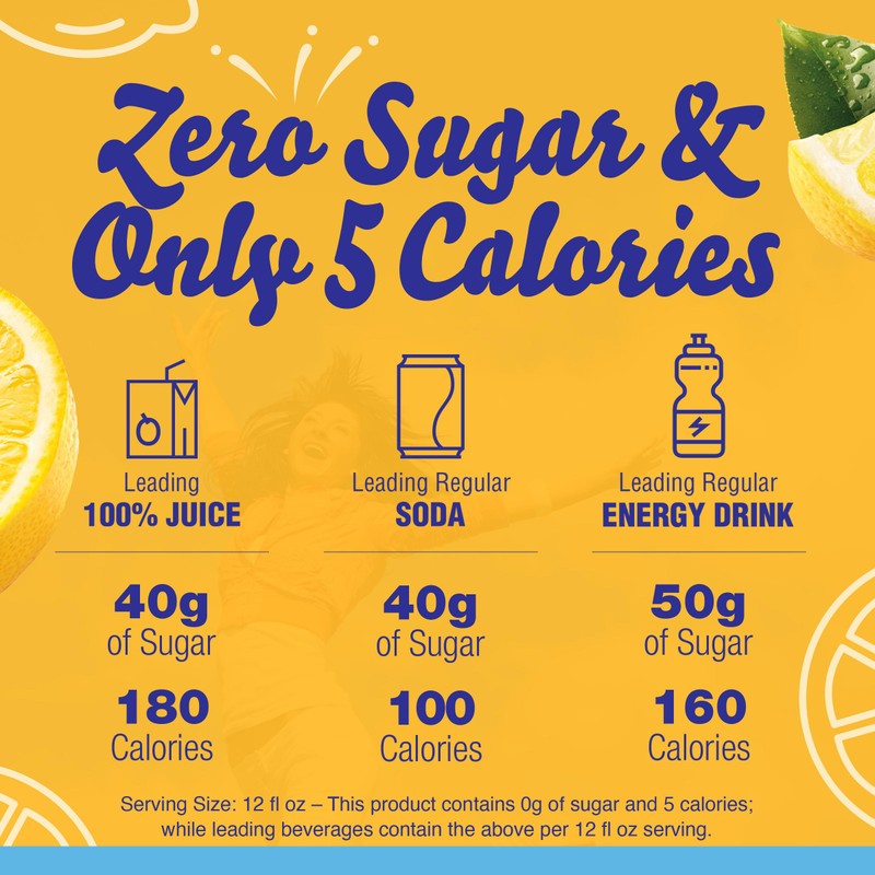 Crystal Light Lemon Iced Tea Drink Mix (16 Pitcher Packets,