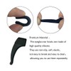 YINGFENG 16 Pairs Black Glasses Ear Grip, Comfortable Silicone Elastic