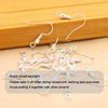 925 Sterling Silver Earring Hooks 150 PCS/75 Pairs,Ear Wires Fish