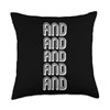 And Throw Pillow