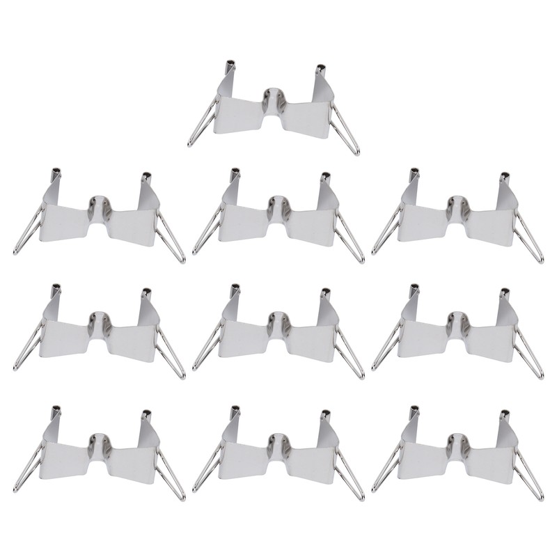 10pcs Metal Clip Stainless Steel Separation Clips Portable Stable Art