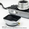 Lens Hood Square Retro 46mm Lens Hood Shade for Digital