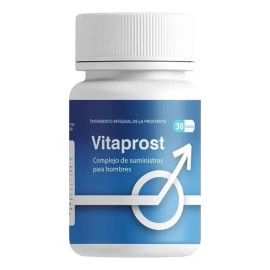 Suplemento Alimenticio Vitaprost 30 Capsulas Sabor Natural