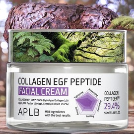 APLB skin conditioning skin moisturizing hydration collagen EGF peptide facial cream 1 piece 55ml / APLB 피부컨디셔닝 피부보습 수분공급 콜라겐 EGF 펩타이드 페이셜 크림 1개 55ml