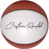 Autograph Mini baloncesto en blanco de 6 pulgadas sin base