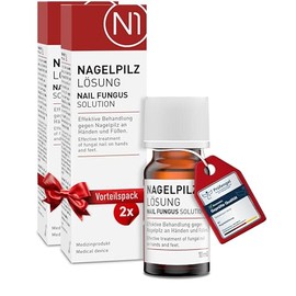 N1 Anti Nagelpilz L√∂sung 20ml ‚Äì Medizinisches, starkes Mittel gegen Nagelpilz mit belegter Wirkung - Apothekenprodukt - Nagelpilz Behandlung schnell intensiv an H√§nden & F√º√üen
