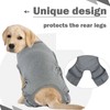 ROZKITCH Dog Surgery Recovery Sleeve Rear Right Left Leg, Pet