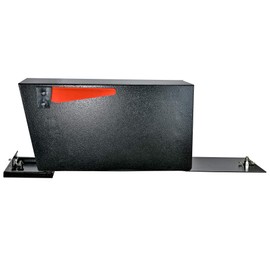 Mail Boss 7536 Street Safe Latitude Locking Security Mailbox, Black