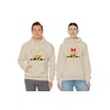 Natural Underwear Safari Animal Kingdom Ears Couple Matching Hoodie Men