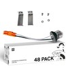 ASD (48 Pack) Retrofit Kit for LED Disk Light Installation