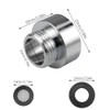 Honatrv Adaptor 1/2 to 3/4 Chrome, Reducer 3/4 Inch Female