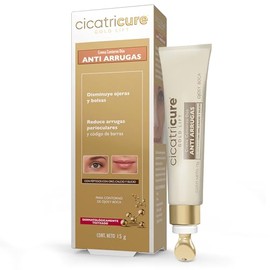 CICATRICURE - GOLD LIFT Contorno Do, Ojos y Boca. En 6 semanas reduce arrugas perioculares y cdigo de barras, con pptidos con Oro, Calcio y Silicio,  