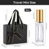 Segbeauty Travel Perfume Bottle Refillable, 6pcs 10ML Glass Perfume Atomizer
