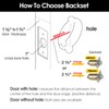 HISAFE Commercial Passage Door Lever Heavy Duty Grade 2 Handle,