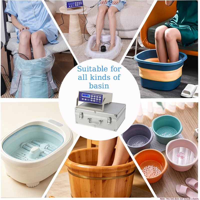 Healcity Ion Ionic Detox Foot Bath Machine System Birthday Gift