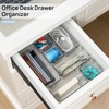Vtopmart 25 Pack Plastic Drawer Organizers with Non-slip Rubber Pads