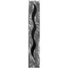 Scar Metal Decor, Metallic Black