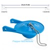 VRSS Stainless Steel Lengthened 12inch Long Toilet Flapper Chain Replacement
