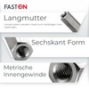 FASTON Hexagonal socket M12 x 30 stainless steel A2 (4