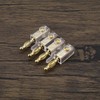 ECSiNG 4 Way Banana Plugs 4mm/4.5mm 4 Way Cable Connector