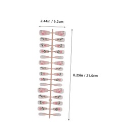 FOMIYES : 30pcs Cat Eye Butterfly Charms Nails Nail Art Liners for Women Easy Application