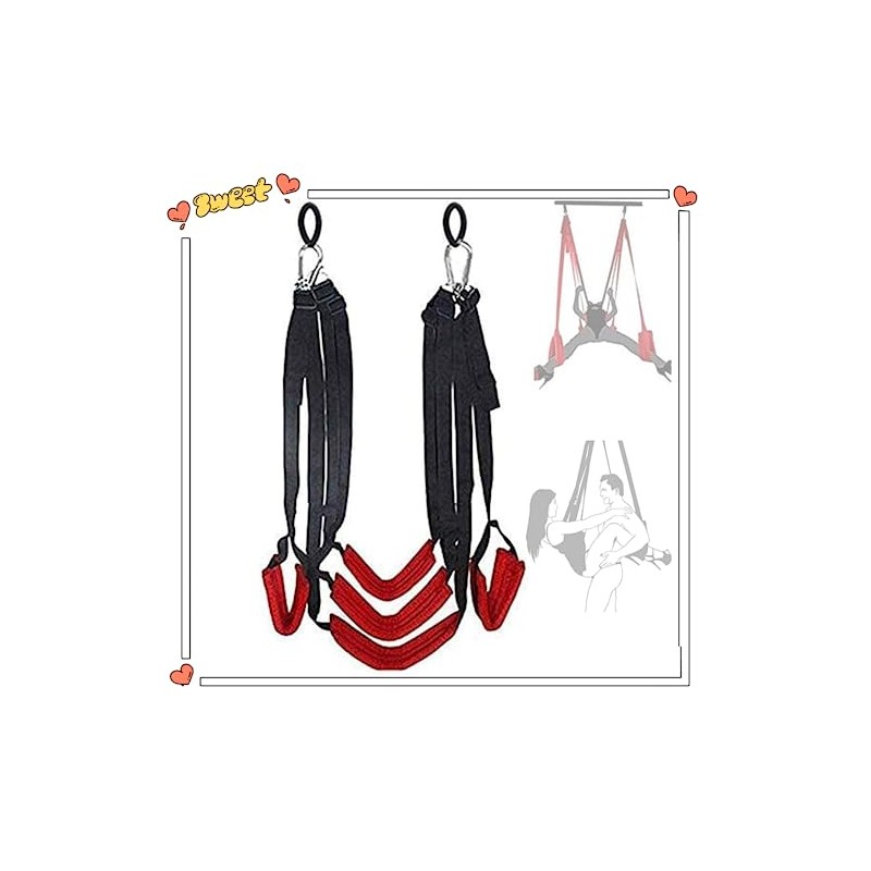 DYNLAB Yoga Sling Swing Set (5 Strips with Swing) Yoga