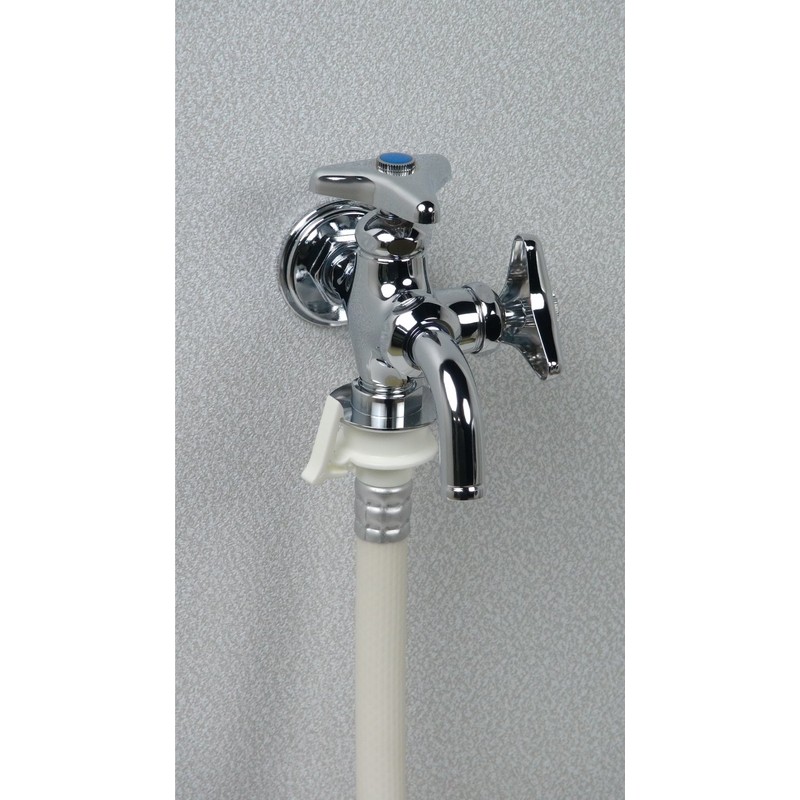 Kakudai 704-108-13 Double Mouth Faucet for Washing Machines