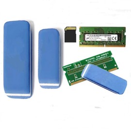 Hailue Circuit Board Cleane.Gold Finger Eraser Cleane.RAM PCB Cleane Conductive Contact.Effectively Remove Stains,Oxidation,Dust from Surface of Gold Finger&Motherboard Connecting Finger.Eraser 3Pcs