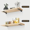 Floating Shelf Brackets 8 inch, Heavy Duty Wall Shelf Bracket