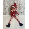 Pms Vinyl Faced Naughty Christmas Elf Red White Holiday Toy