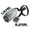 TEESE 3pcs Technic-Motor-Kit with M-Motor 8883, Compatible with Technic-Parts for