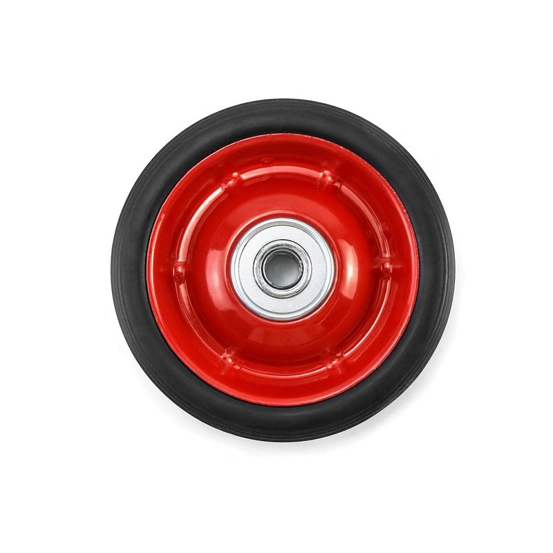 QWORK 2 Pack 5" x 1.5" Premium Rubber Wheel with