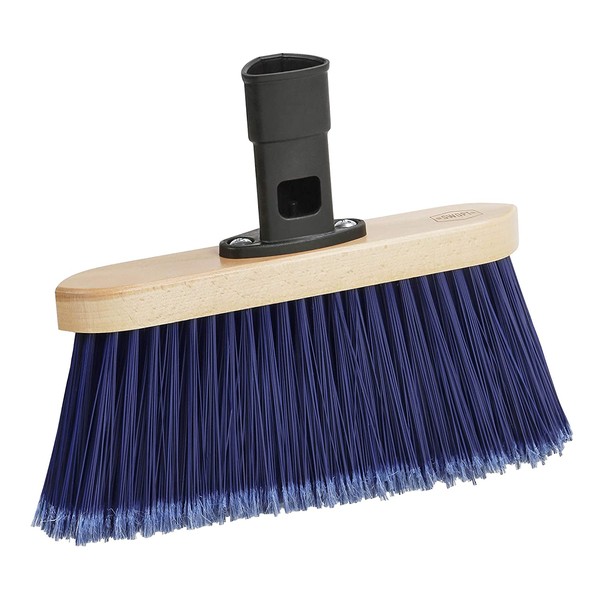 SWOPT Premium Multi-Surface Angle Broom Head – Angled Broom for Indoor and Outdoor Use – Interchangeable with Other SWOPT Products for More Efficient Cleaning and Storage, Head Only, Handle Sold Separately, 5119C6
