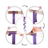 2 x Clip-In Hair Extension Highlights Streaks, Colourful Hair Highlights