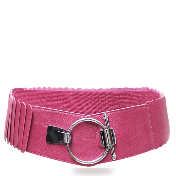 Gloop Women's Waist Belt Elastic Belt 8 cm Wide Waist