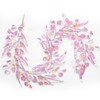 MDSTBN Pink Eucalyptus Garland with Lights, 6FT Spring Garland Faux